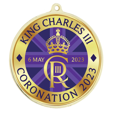 Kings coronation badge
