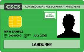 Green CSCS Card