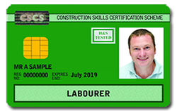 CSCS Green Labourer Card