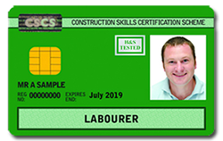 CITB CSCS green labourer card
